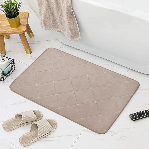 Bath Memory Foam Bath Mat 2x30 Taupe Poshmark